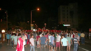 Erdemli'de Terör Saldırısı Protesto Edildi