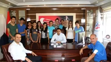 Gençler Gücü Spor Kulübünden Ghsim Ziyareti