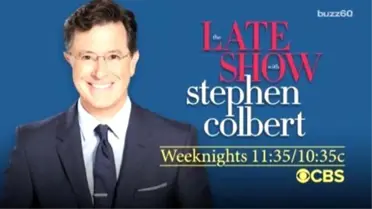 The Late Show With Stephen Colbert' Premiere Features George Clooney, Trump Jokes
