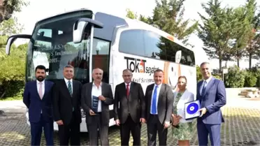 29 Adet Travego 15 S Otobüsü Tokat Seyahat'e Teslim Etti