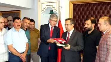 Konya'da Gazetecilerden Emniyet Müdürü Demir'e Ziyaret