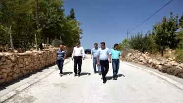 Anamur'da Yayla Yollarına Parke Döşendi