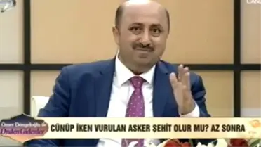 Canlı Yayında 'Cünüp Asker Şehit Olur mu?' Tartışması