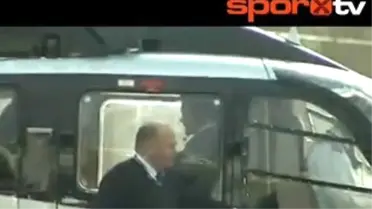 Juan Mata Antrenmana Helikopterle İndi!