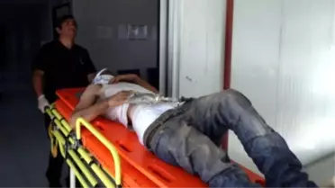 Kaza Yapan Motosiklet Sürücüsü Kaçtı