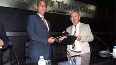 KKTC ve Anamur Ticaret Odaları 'Kardeş' Oldular