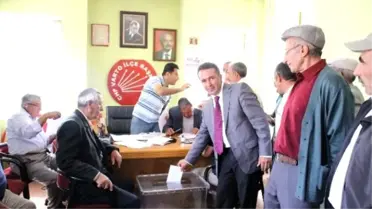 Varto CHP İlçe Başkanı Sağlam Güven Tazeledi