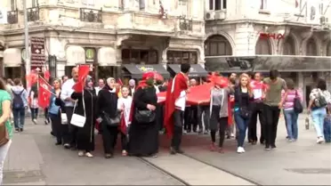Beyoğlu'nda Terör Protestosu...