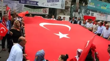 Erzurumlular Taksim'de Terörü Lanetledi