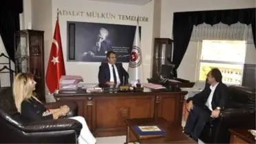 Ak Partililer Taşkale ve Korkmaz'ı Ziyaret Etti