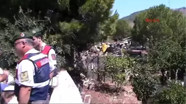 Datça - Barakanın Çatısına Uçan Taksiyi Gece Kimse Fark Etmedi, Gündüz İse Şoför Ölü Bulundu
