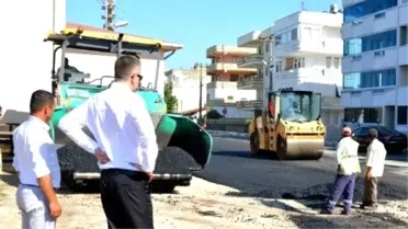 Karacabey'de Asfalt Çalışmaları