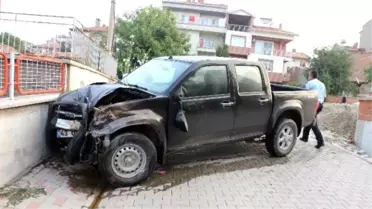 Tavşanlı'da Trafik Kazası, 1 Yaralı