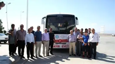 Kto Heyeti 'Teröre Hayır, Kardeşliğe Evet' Yürüyüşüne Katıldı