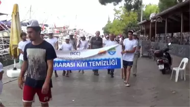 Fethiye'de 'Uluslararası Kıyı Temizliği Kampanyası'