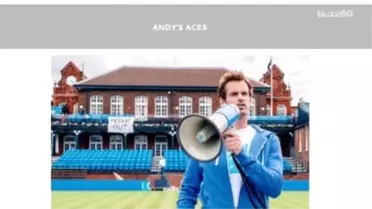 Tennis Star Andy Murray Donating To Refugee Crisis For Every Ace He Gets