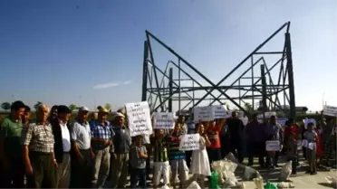 Afyonkarahisar'da Mahalleli Baz İstasyonu İnşaatını Durdurdu