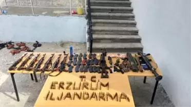 Erzurum'da Yakalanan 3 Pkklı Tutuklanarak Cezaevine Gönderildi