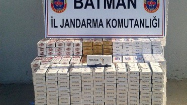 Batman'da 13 Bin Paket Kaçak Sigara Ele Geçirildi