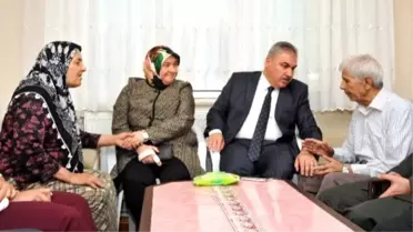 Uşak'ta Kurban Bayramı'nda Şehit Aileleri ve Gaziler Unutulmadı