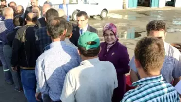 Başka Toru Belediye Çalışanlarıyla Bayramlaştı