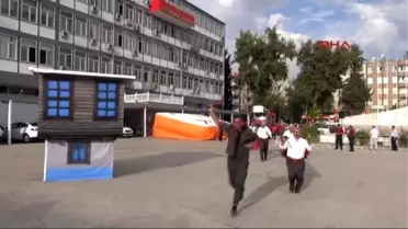 Adıyaman - İtfaiye Erlerinin Tatbikatı Belediye Başkanını Kızdırdı