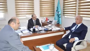 Prof.dr. Mustafa Ilıcalı'dan Dap İdaresi Başkanı Adnan Demir'e Ziyaret