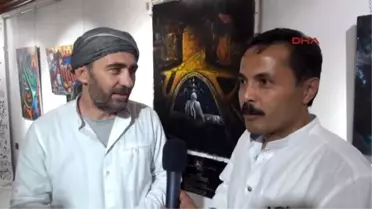 Ankara Sula'nın 'Kelimelerin Kalbi' İsimli Resim Sergisi Başken'te