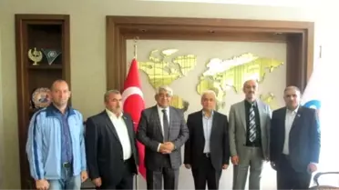 Karabağ Azatlık Teşkilatı'ndan Başkan Karaçanta'ya Ziyaret