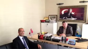 Vergi Dairesi Müdürü Orulluoğlu'ndan, Stso Başkan Vekili Kuzu'ya Ziyaret