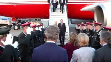 Cumhurbaşkanı Erdoğan Belçika'ya Geldi