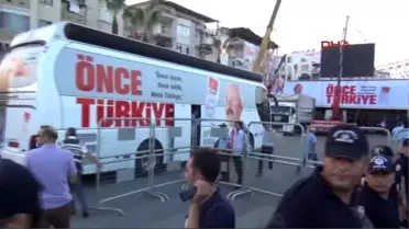 Kılıçdaroğlu, 1 Kasım Seçim Kampanyasını Mersin'de Başlattı
