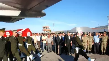 Şehit Demirel'in Cenazesi Tokat'a Getirildi