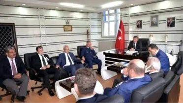 Vali Şerif Yılmaz ve Kent Protokolü Altıntaş İlçesi'ni Ziyaret Etti