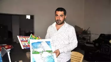Suriye'de Yıkılan Matbaasını Reyhanlı'da Kurdu