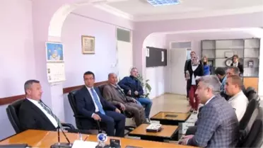 Vali Yılmaz'dan, Başkan Çalışkan'a Taziye Ziyareti