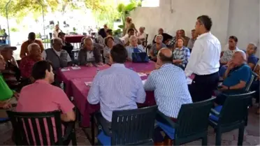 Bodrum Chp, Eçim Çalışmalarına Mahalle Ziyaretleriyle Başladı
