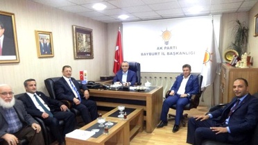 Saadet Partisi'nden AK Parti'ye Ziyaret