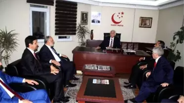 Sp Genel Başkanı Kamalak'tan İl Başkanlığına Ziyaret