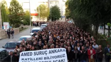Ankara'daki Bombalı Saldırıya Tunceli'de Yürüyüşlü Protesto