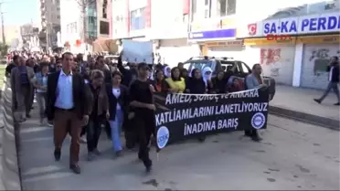 Hakkari'de Ankara'daki Saldırıya Protesto