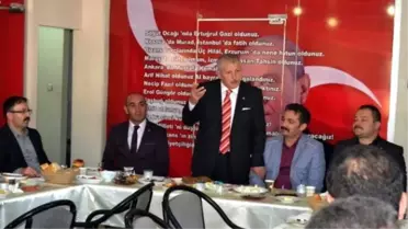 Mehmet Sarı Muhtarlarla Buluştu