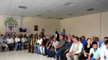 Hdp Eş Genel Başkanı Yüksekdağ: Besledikleri Işid Çeteleri Bu Katliamı Gerçekleştirdi