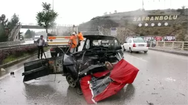 Karabük'te Trafik Kazası: 1 Yaralı