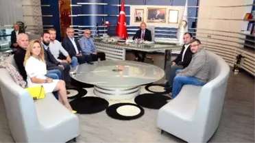 Yapı Sanatları Heyeti, Başkan Keleş'i Makamında Ziyaret Etti