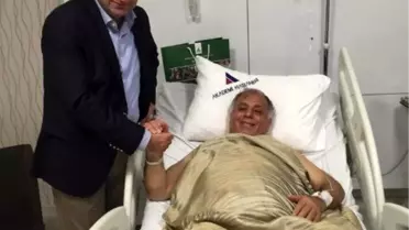 Başkan Üzülmez'den Altınkaya'ya Geçmiş Olsun Ziyareti