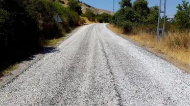 Büyükşehir Hekimhan'da 110 Km Yol Çalışması Yaptı