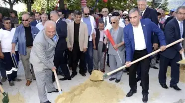 Çamlıyayla'da Kanalizasyon İnşaatının Temeli Atıldı