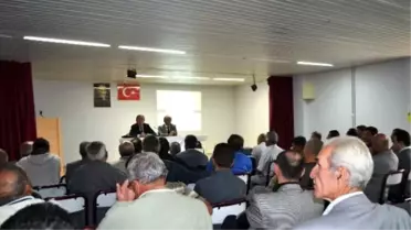 Konya İl Tarım Müdürü Baydar Çiftçilerle Buluştu