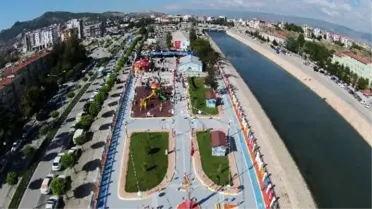 Tokat'ta Çocuk Trafik Eğitim Parkı Törenle Açıldı